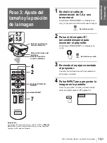 Предварительный просмотр 111 страницы Sony VPLHS3 - Cineza Digital Home Entertainment LCD Front Projector Operating Instructions Manual