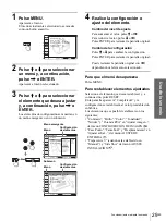 Предварительный просмотр 125 страницы Sony VPLHS3 - Cineza Digital Home Entertainment LCD Front Projector Operating Instructions Manual