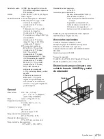 Предварительный просмотр 137 страницы Sony VPLHS3 - Cineza Digital Home Entertainment LCD Front Projector Operating Instructions Manual