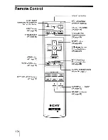 Preview for 10 page of Sony VPLHW10 - BRAVIA - SXRD Projector Operating Instructions Manual