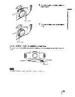 Preview for 25 page of Sony VPLHW10 - BRAVIA - SXRD Projector Operating Instructions Manual