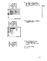 Preview for 27 page of Sony VPLHW10 - BRAVIA - SXRD Projector Operating Instructions Manual