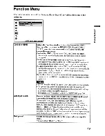 Preview for 49 page of Sony VPLHW10 - BRAVIA - SXRD Projector Operating Instructions Manual