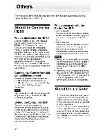 Preview for 54 page of Sony VPLHW10 - BRAVIA - SXRD Projector Operating Instructions Manual