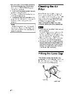 Preview for 62 page of Sony VPLHW10 - BRAVIA - SXRD Projector Operating Instructions Manual