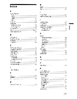 Preview for 75 page of Sony VPLHW10 - BRAVIA - SXRD Projector Operating Instructions Manual