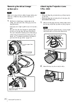 Предварительный просмотр 24 страницы Sony VPLL-3003 Operating Instructions Manual