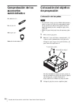 Предварительный просмотр 58 страницы Sony VPLL-3003 Operating Instructions Manual