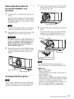 Предварительный просмотр 59 страницы Sony VPLL-3003 Operating Instructions Manual