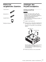 Предварительный просмотр 77 страницы Sony VPLL-3003 Operating Instructions Manual