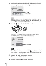 Preview for 40 page of Sony VRD-VC30 Operating Instructions Manual