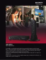 Preview for 1 page of Sony VSP-BZ10 Brochure & Specs