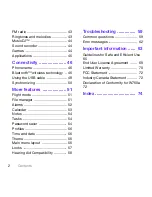 Preview for 4 page of Sony W760 - Ericsson Quadband GSM Phone User Manual