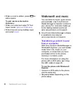 Preview for 18 page of Sony W760 - Ericsson Quadband GSM Phone User Manual