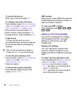 Preview for 60 page of Sony W760 - Ericsson Quadband GSM Phone User Manual