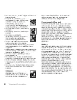 Preview for 68 page of Sony W760 - Ericsson Quadband GSM Phone User Manual