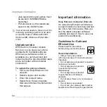 Preview for 34 page of Sony w800i User Manual