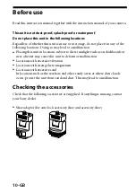 Preview for 10 page of Sony Wahoo CLM-V55 Operating Instructions Manual