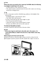 Preview for 20 page of Sony Wahoo CLM-V55 Operating Instructions Manual