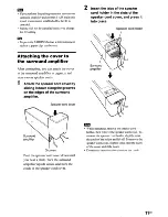 Предварительный просмотр 11 страницы Sony WAHT-SA10 - Wireless Audio Delivery System Operating Instructions Manual