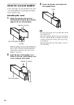 Preview for 6 page of Sony WAHTSD1 - Rear Speaker Adaptor Operating Instructions Manual