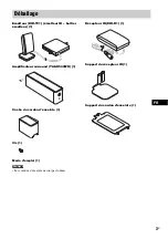 Preview for 17 page of Sony WAHTSD1 - Rear Speaker Adaptor Operating Instructions Manual