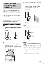 Preview for 25 page of Sony WAHTSD1 - Rear Speaker Adaptor Operating Instructions Manual