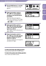 Preview for 13 page of Sony Walkman 4-185-044-11(1) Operation Manual