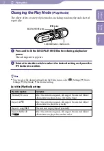 Preview for 28 page of Sony Walkman 4-185-044-11(1) Operation Manual