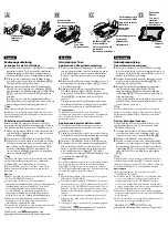 Preview for 2 page of Sony WALKMAN CKH-NWX1000 Operating Instructions