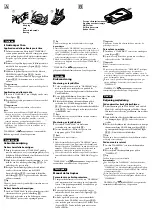 Preview for 2 page of Sony WALKMAN CKM-NWX1000 Operating Instructions