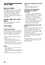 Preview for 28 page of Sony Walkman D-CJ501 Operating Instructions Manual