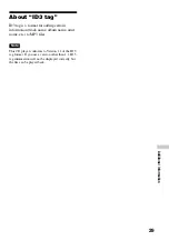 Preview for 29 page of Sony Walkman D-CJ501 Operating Instructions Manual