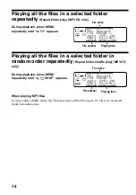 Предварительный просмотр 14 страницы Sony Walkman D-CJ506CK Operating Instructions Manual