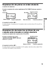 Предварительный просмотр 13 страницы Sony WALKMAN D-CS901 (Spanish) Manual De Instrucciones