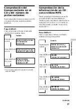 Предварительный просмотр 17 страницы Sony WALKMAN D-CS901 (Spanish) Manual De Instrucciones