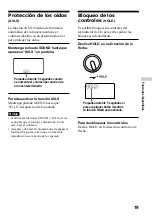 Предварительный просмотр 19 страницы Sony WALKMAN D-CS901 (Spanish) Manual De Instrucciones