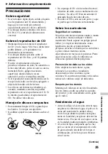 Предварительный просмотр 25 страницы Sony WALKMAN D-CS901 (Spanish) Manual De Instrucciones