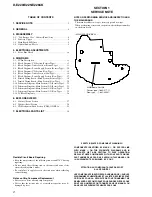 Предварительный просмотр 2 страницы Sony Walkman D-E220 Service Manual