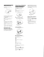 Предварительный просмотр 3 страницы Sony Walkman D-E226CK User Manual