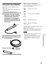 Предварительный просмотр 21 страницы Sony Walkman D-E888 Operating Instructions Manual