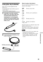 Предварительный просмотр 21 страницы Sony Walkman D-E999 Operating Instructions Manual