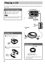 Предварительный просмотр 6 страницы Sony Walkman D-EJ626CK Operating Instructions Manual