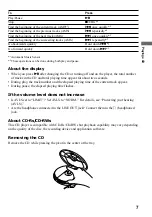 Предварительный просмотр 7 страницы Sony Walkman D-EJ626CK Operating Instructions Manual