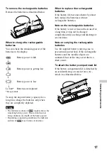 Предварительный просмотр 17 страницы Sony Walkman D-EJ721 Operating Instructions Manual