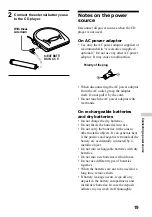 Предварительный просмотр 19 страницы Sony Walkman D-EJ721 Operating Instructions Manual