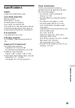 Предварительный просмотр 23 страницы Sony Walkman D-EJ721 Operating Instructions Manual