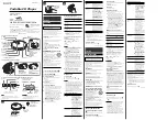 Preview for 1 page of Sony WALKMAN D-EJ760 User Manual