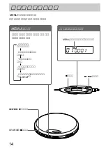 Предварительный просмотр 14 страницы Sony Walkman D-EJ775 (Japanese) Operating Instructions Manual