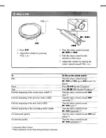 Preview for 8 page of Sony Walkman D-EJ825 Operating Instructions Manual